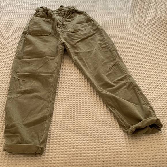 High Waisted Zara Jeans — Green - Picture 1 of 4